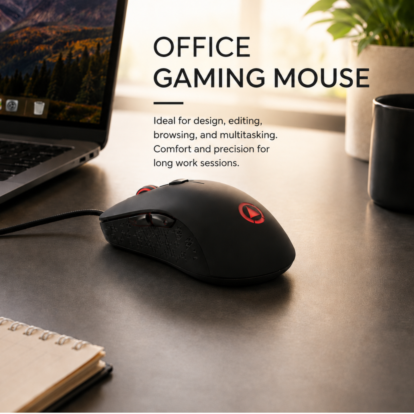 G402 wired gaming mouse product packaging and contents