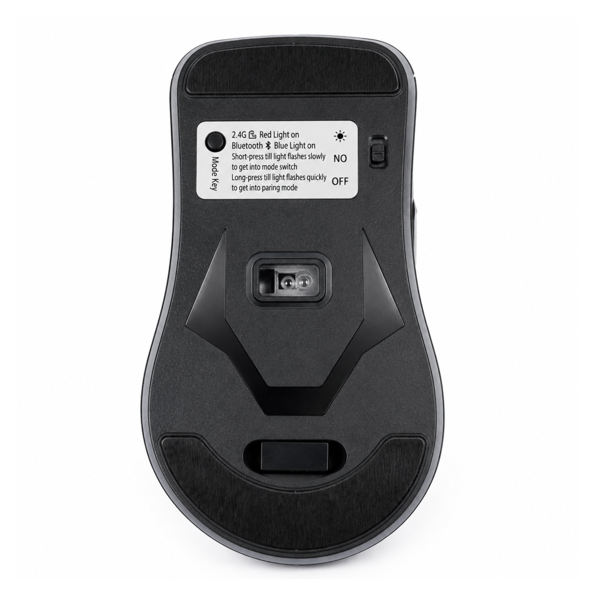 Wireless gaming mouse USB receiver and Bluetooth pairing