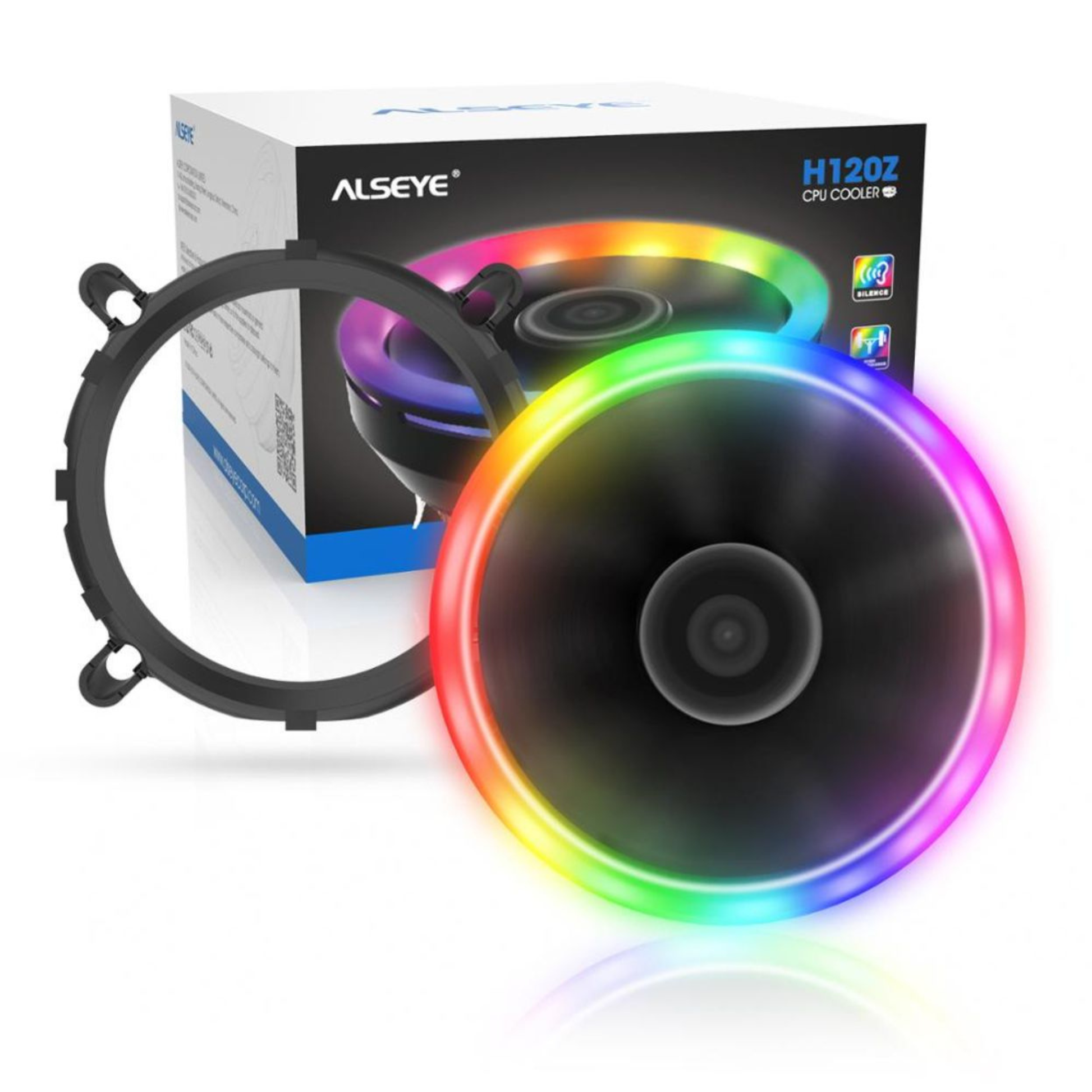 ALSEYE H120Z CPU-kylare med monteringsfäste för LGA-socket