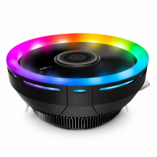ALSEYE H120Z processorkylare med regnbågsfärgad A-RGB-ring