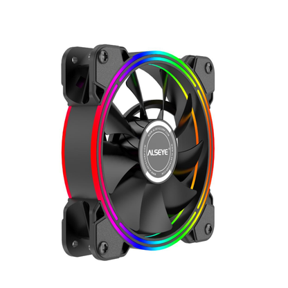 ALSEYE H120Z 120mm ARGB kylfläkt med adresserbar regnbågsbelysning