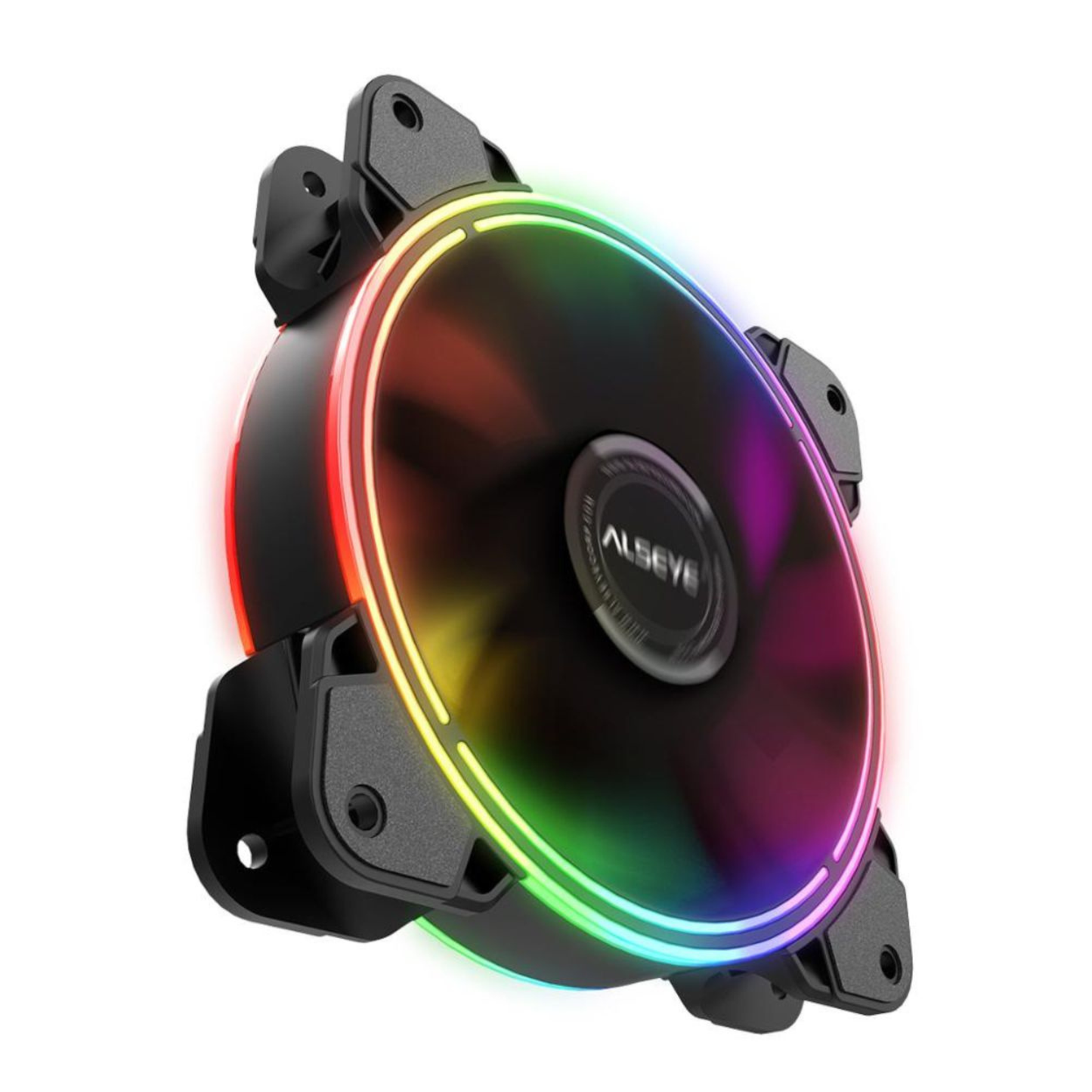 120mm RGB fan blade design for high airflow cooling