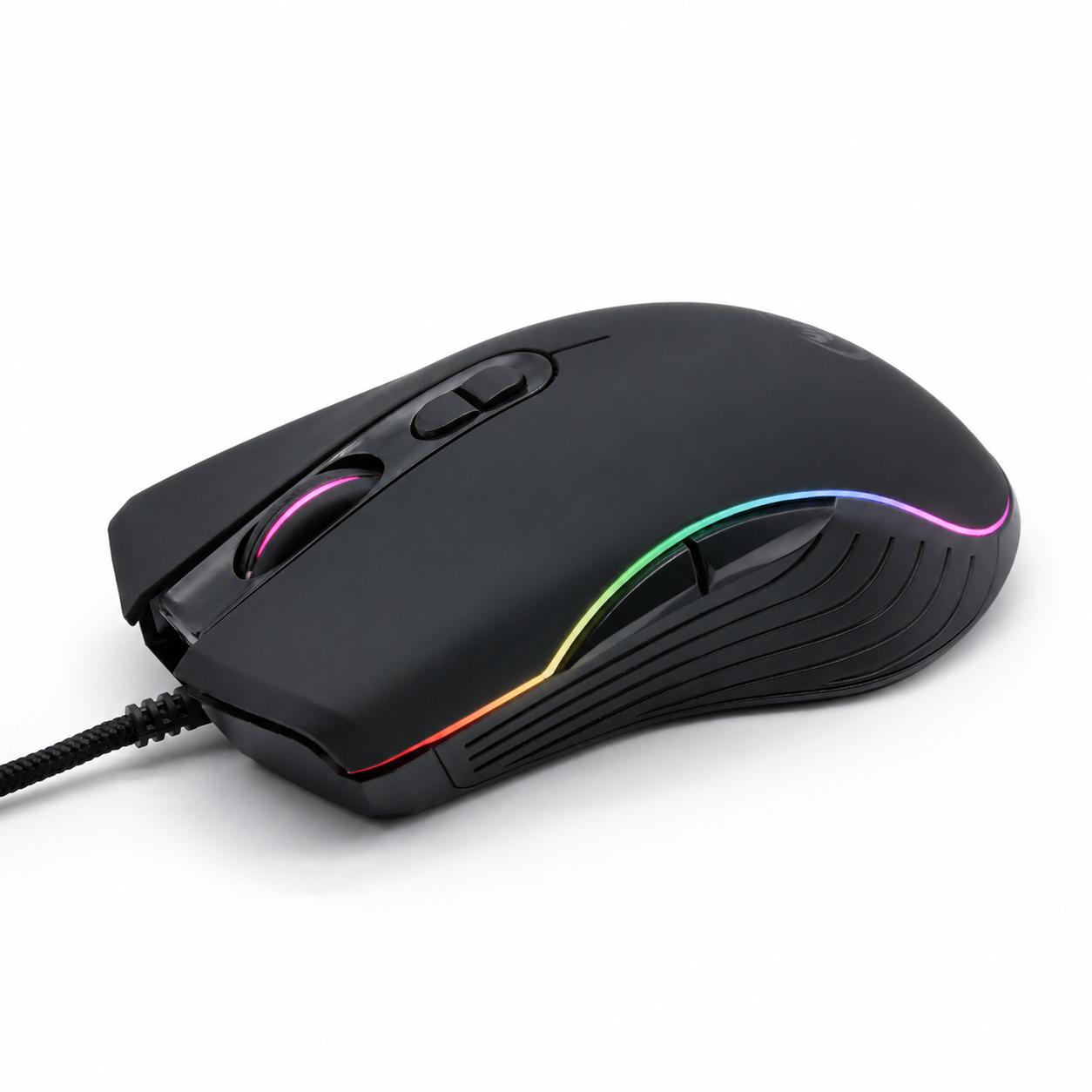 UPOOLBO A867 gamingmus i profil, ergonomisk design för högerhänta