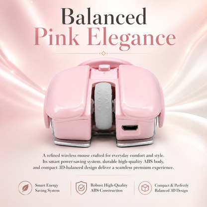 UPOOLBO T37 Rosa elegant och balanserad design
