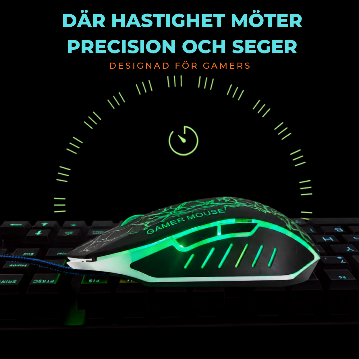 Plug and play-mus utan drivrutiner